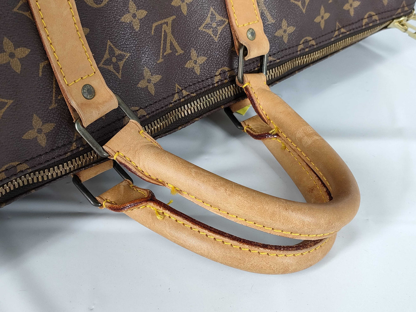 LOUIS VUITTON Monogram M41424 Keepall 55 Boston Bag