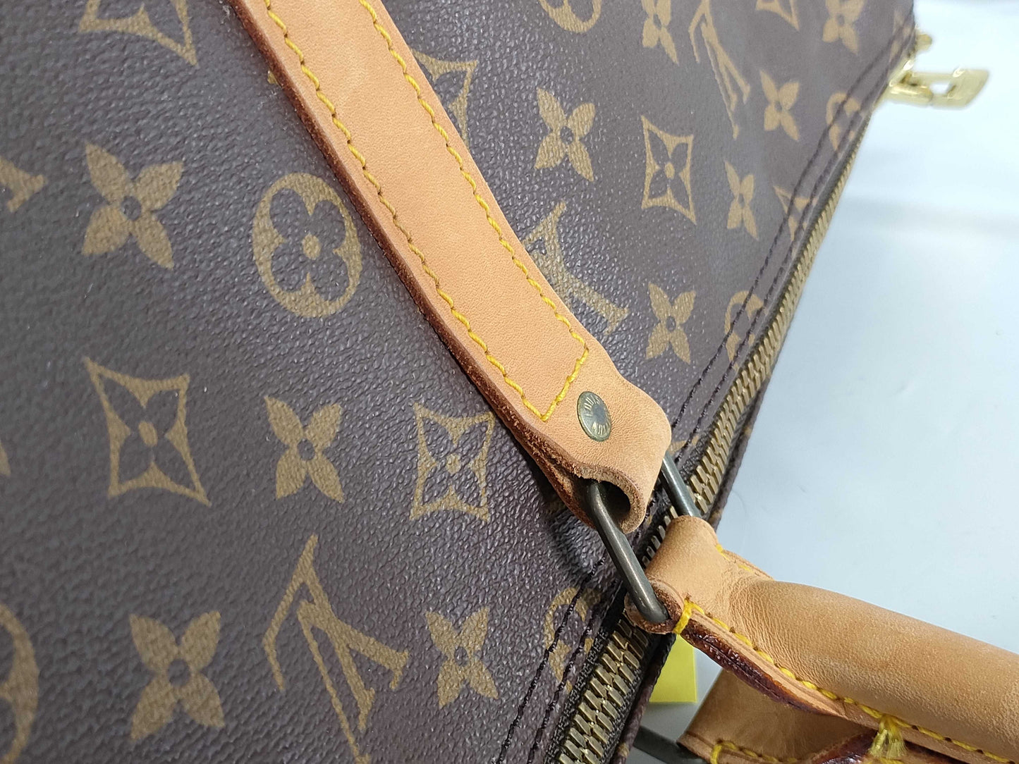 LOUIS VUITTON Monogram M41424 Keepall 55 Boston Bag