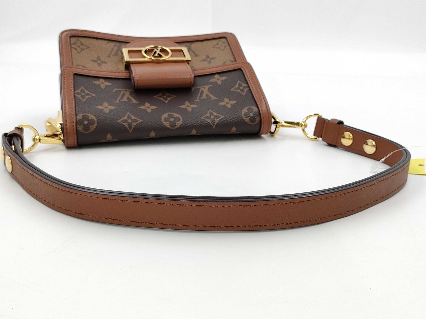 LOUIS VUITTON Monogram Monogram Reverse Dauphine Shoulder Bag with Shoulder Strap