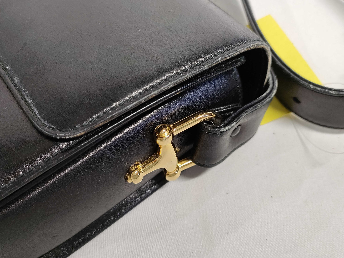 CELINE Triomphe Vintage Shoulder Bag