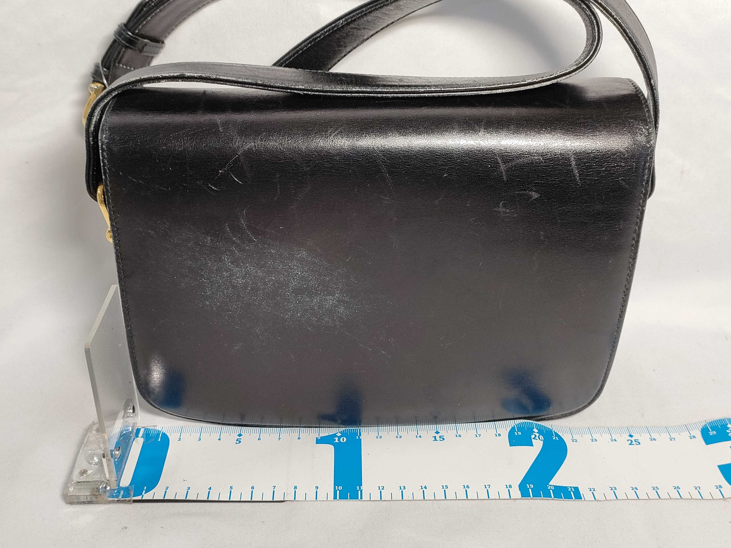 CELINE Triomphe Vintage Shoulder Bag