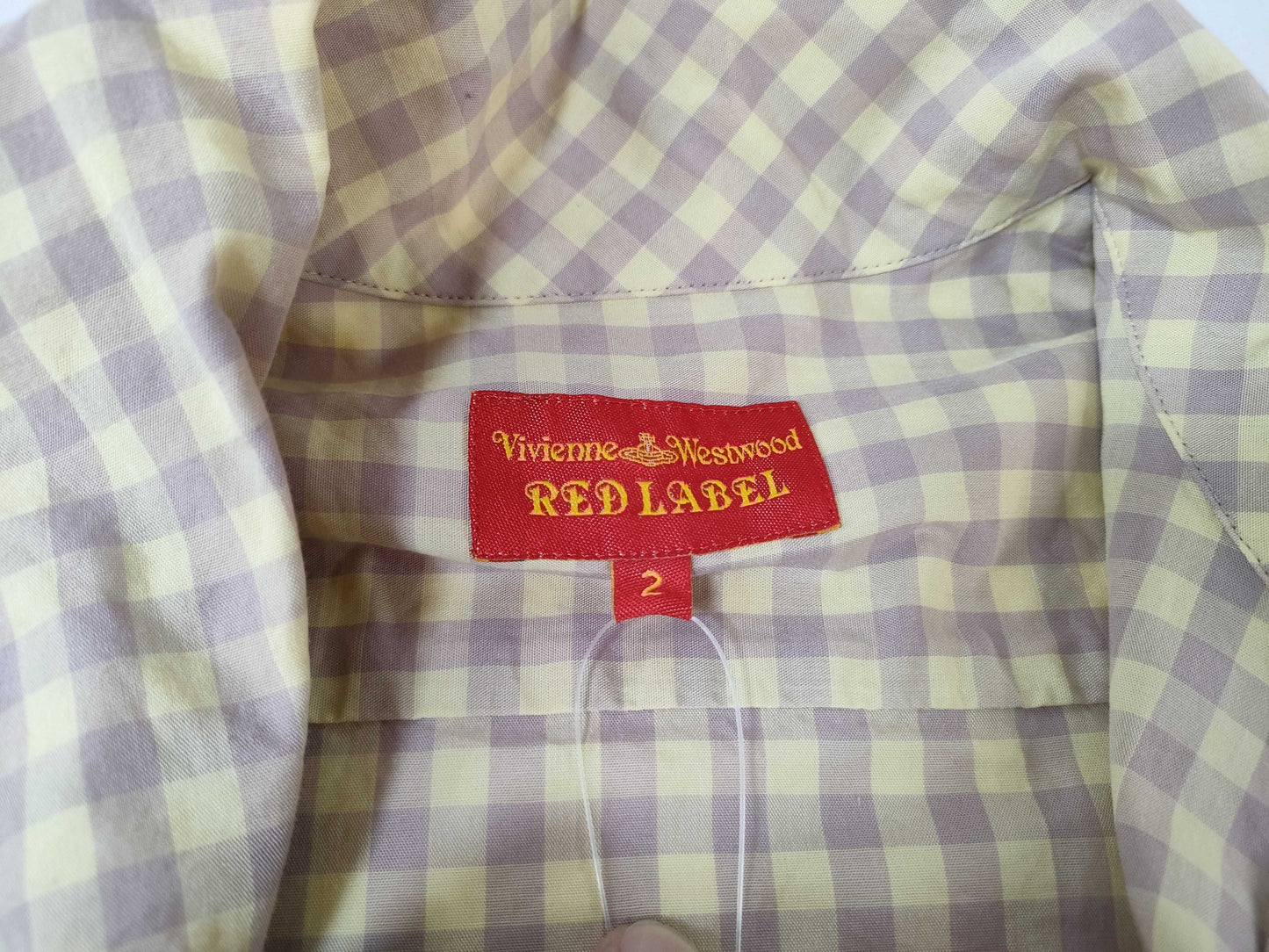 Vivienne Westwood Check Shirt Red Label Shirt