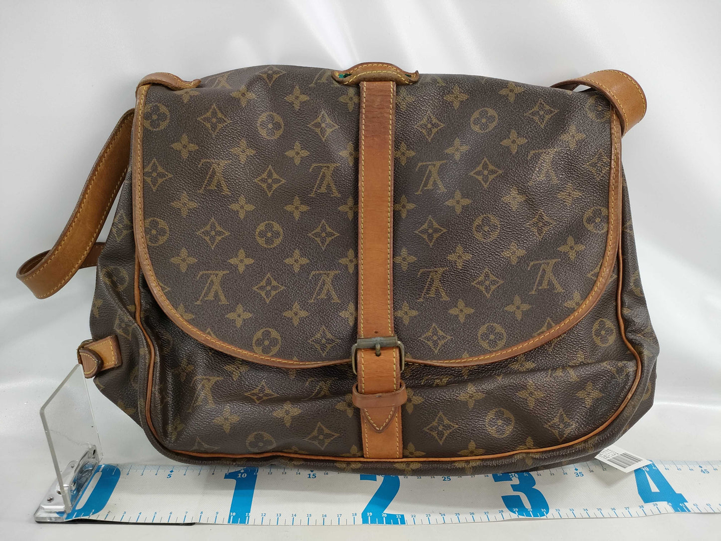 LOUIS VUITTON Monogram M42254 Saumur 35 Shoulder Bag