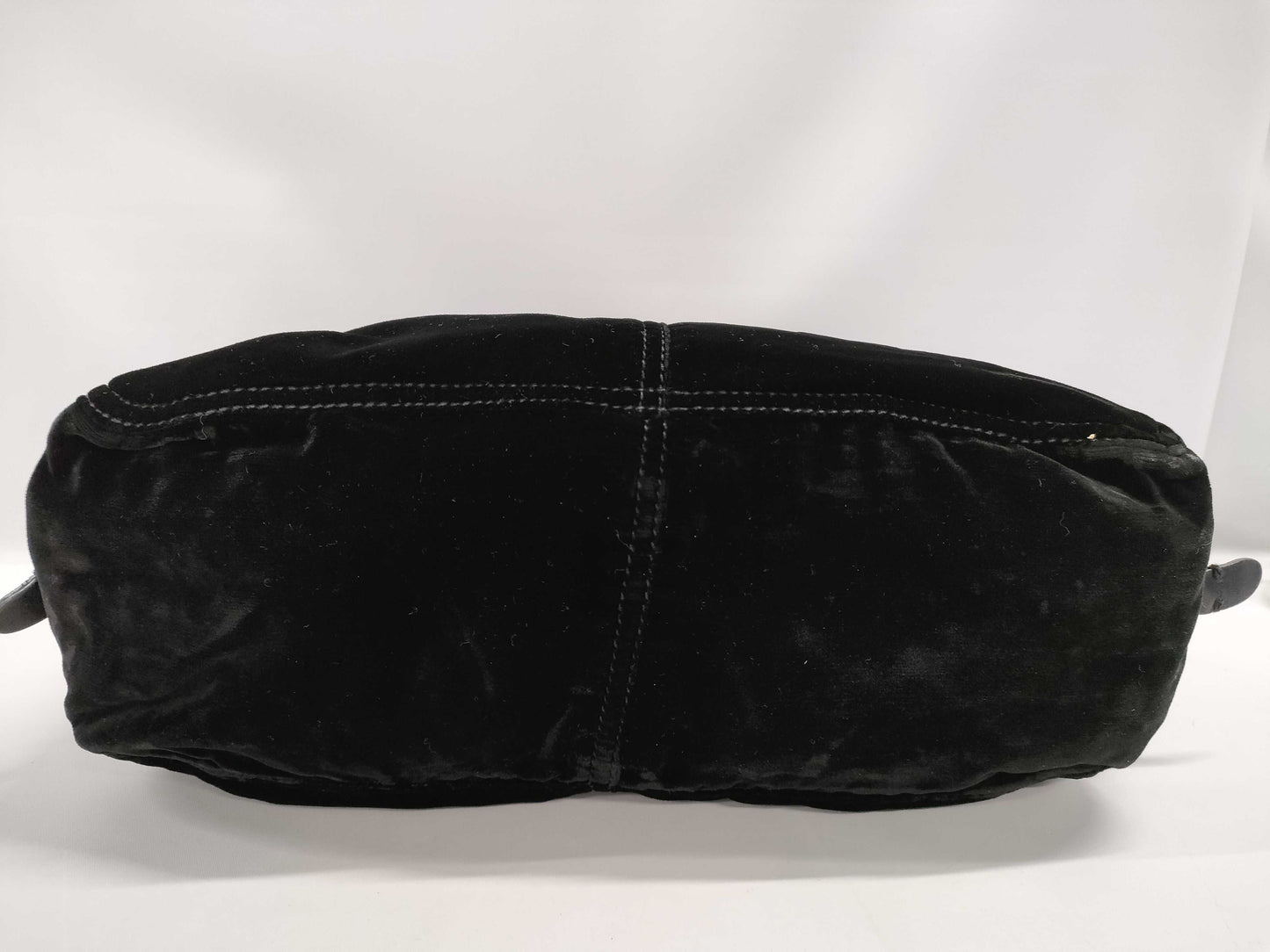 PRADA BR1483 Velvet Handbag Handbag
