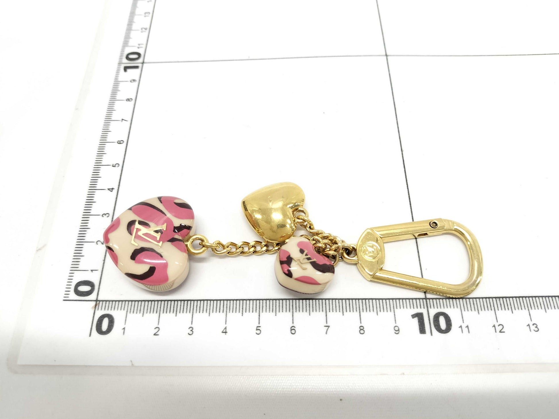 LOUIS VUITTON Heart Motif Charm Other Accessories