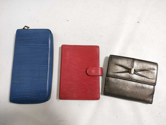 LOEWE / Ferragamo / Vuitton Wallet / Notebook Set Wallet