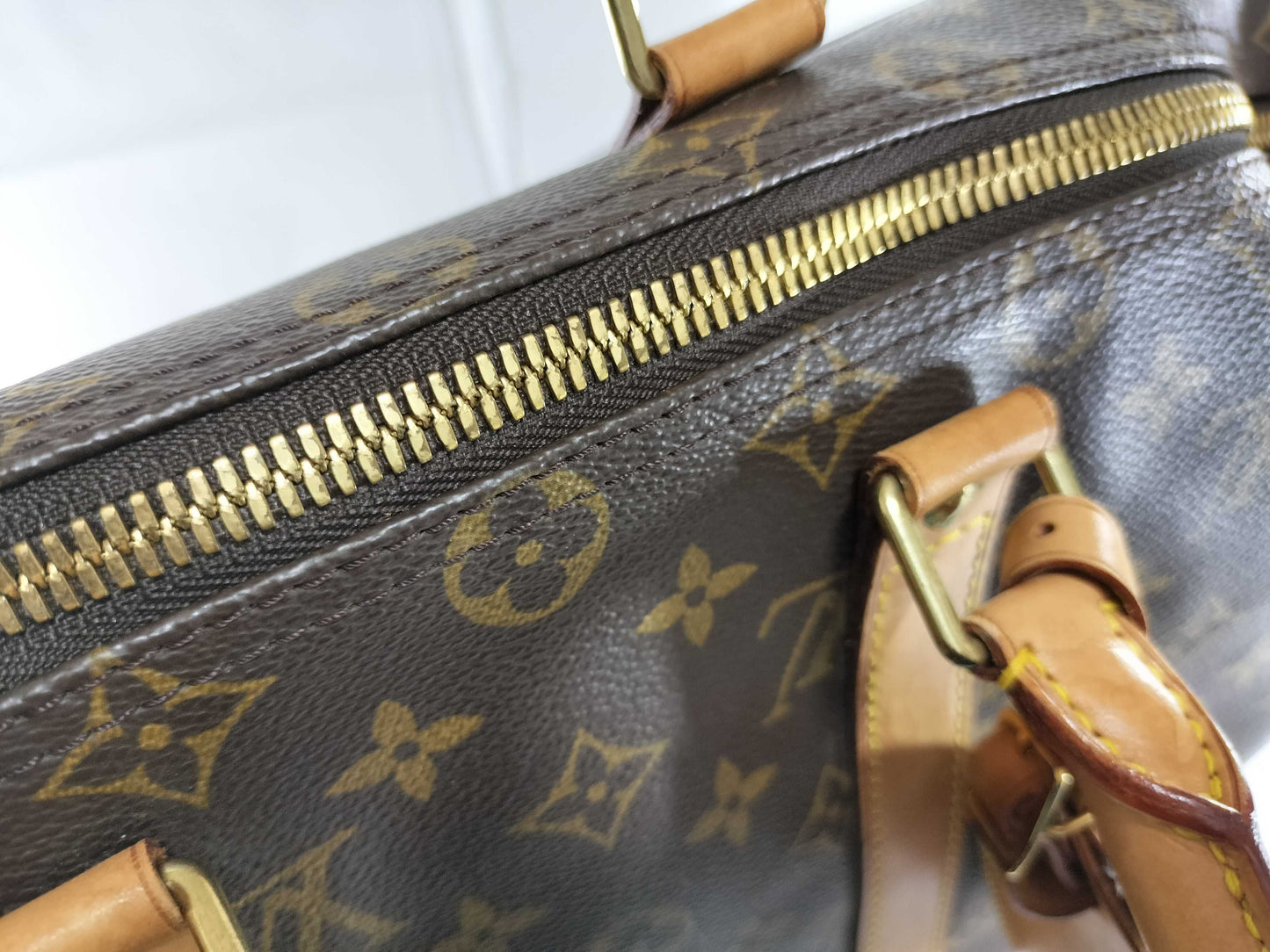 LOUIS VUITTON Monogram M41428 Keepall 45 Boston Bag