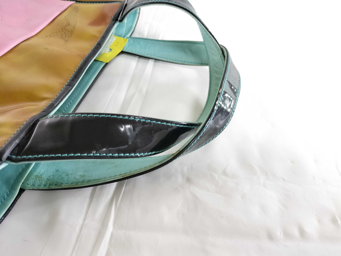 CHANEL Enamel Border Tote Bag
