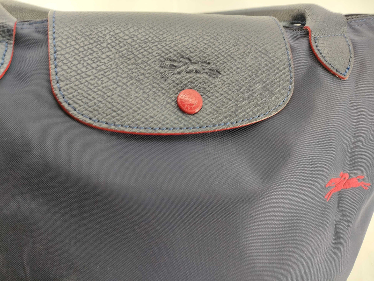LONG CHAMP Pliage Navy Tote Bag