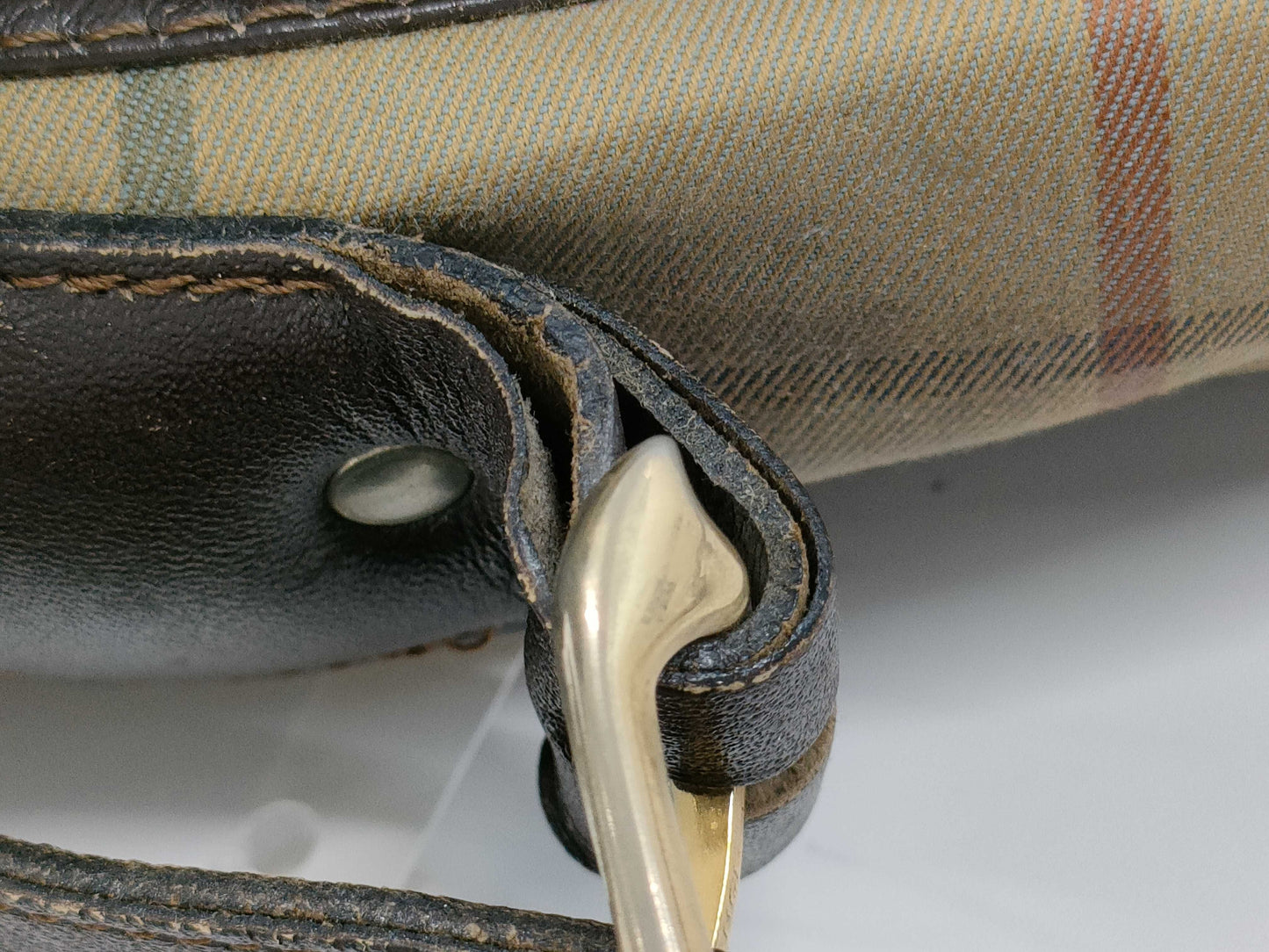 BURBERRY Nova Check Business Bag