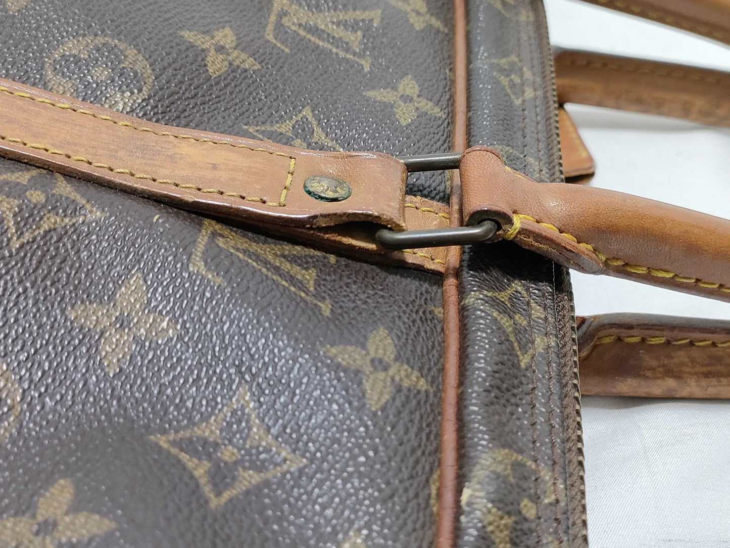 LOUIS VUITTON Monogram Porte-Document Voyage Business Bag
