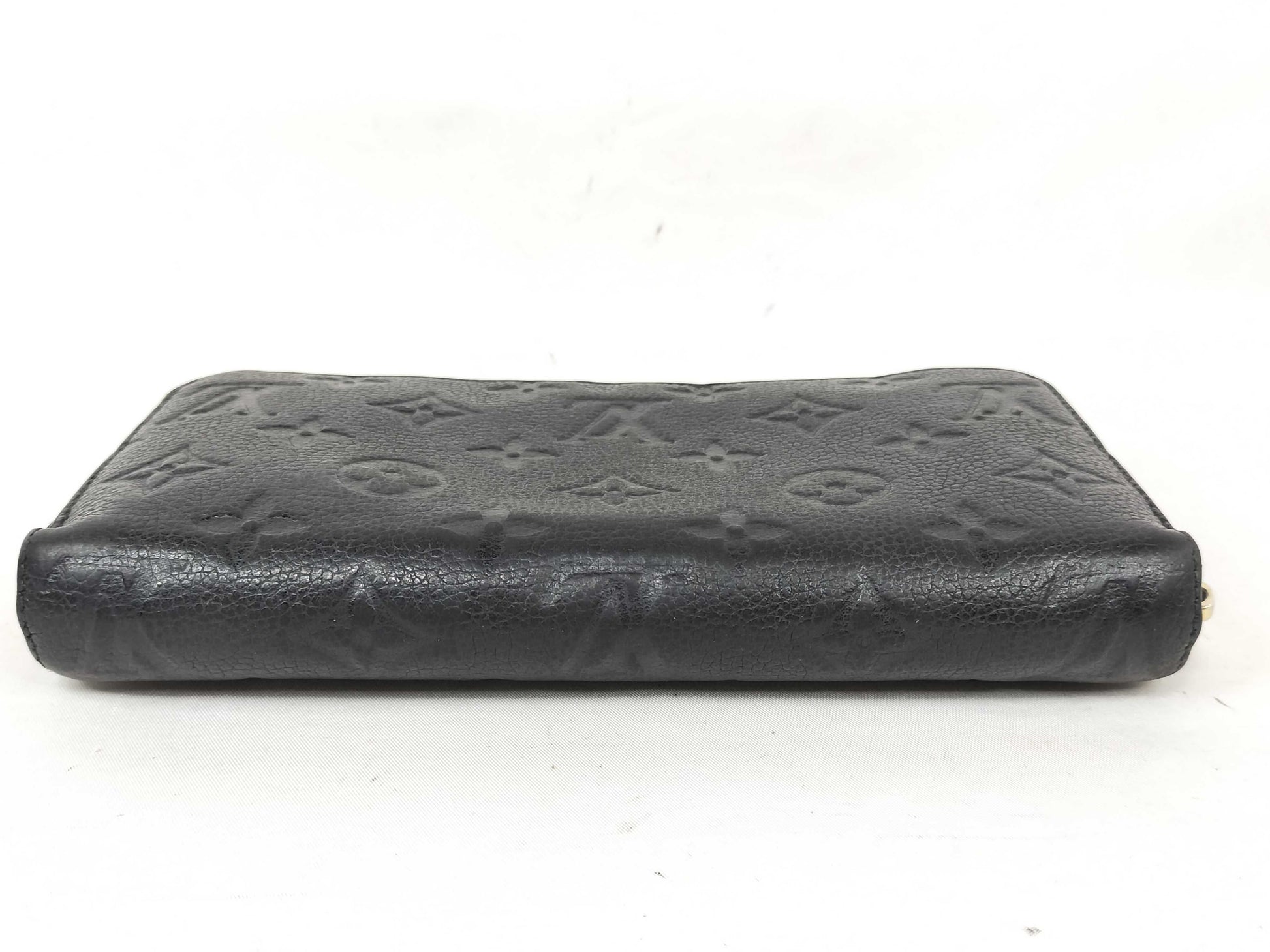 LOUIS VUITTON Monogram Empreinte Empreinte SP1154 Noir Zippy Wallet