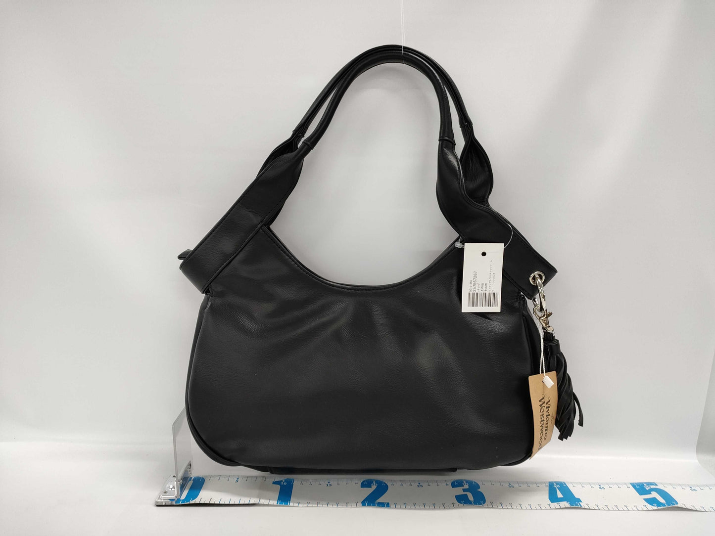 Vivienne Westwood leather one-shoulder tote bag