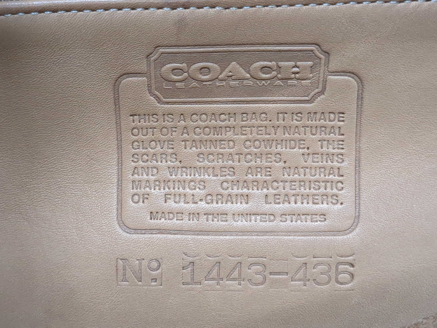 COACH Nina Rich/Nikel Course Handbag *4 Handbag