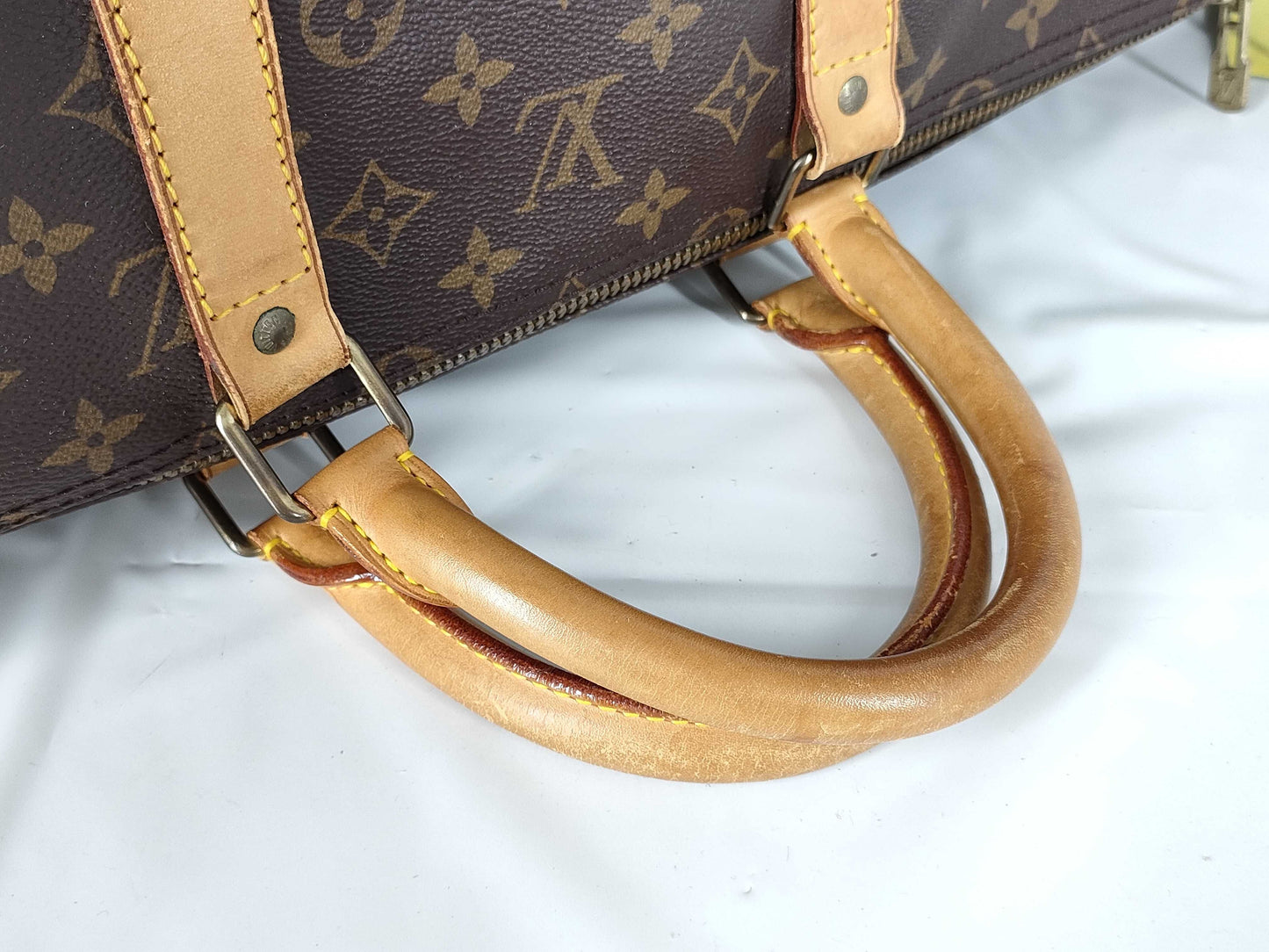 LOUIS VUITTON Monogram M41416 Keepall Bandouliere 50 Boston Bag