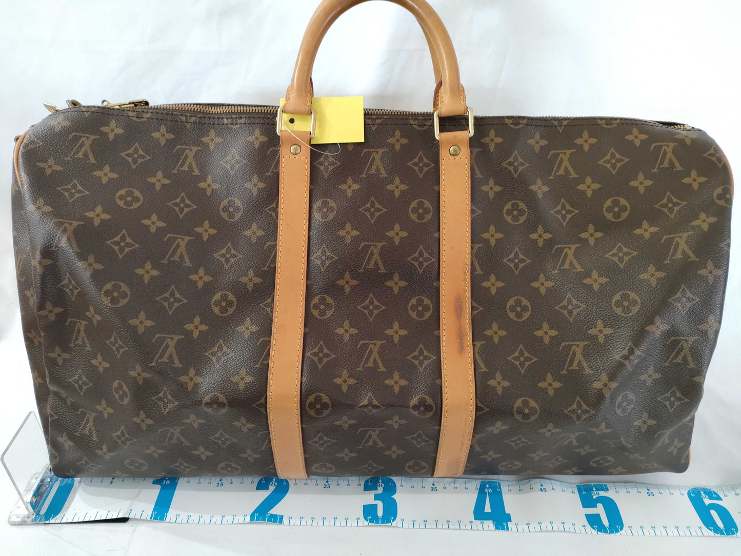 LOUIS VUITTON Monogram M41414 Keepall Bandouliere 55 Boston Bag