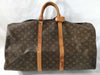 LOUIS VUITTON Monogram M41424 Keepall 55 Boston Bag with Broken Zipper