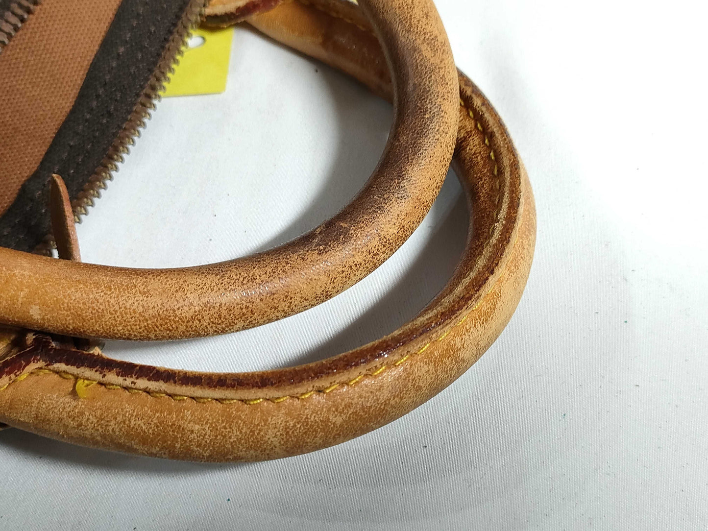 LOUIS VUITTON Monogram M41424 Keepall 55 Boston Bag with Broken Zipper