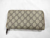 GUCCI GG Supreme 410102 GG Supreme Zip-Around Wallet