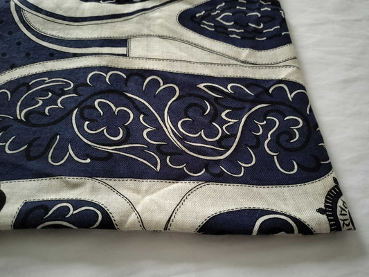 HERMES Carre Jean Carre 140 Festival des Amazones Large Scarf