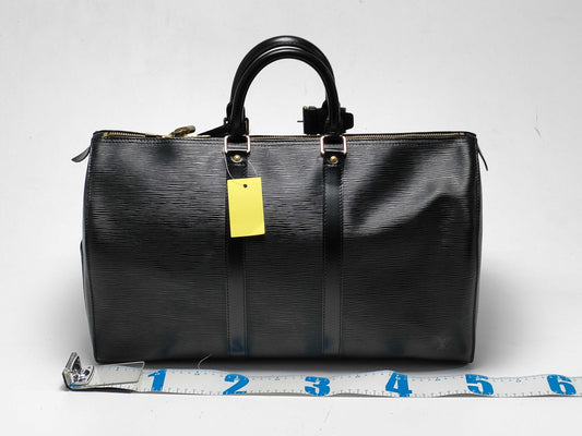 LOUIS VUITTON Epi Keepall 50 Boston Bag