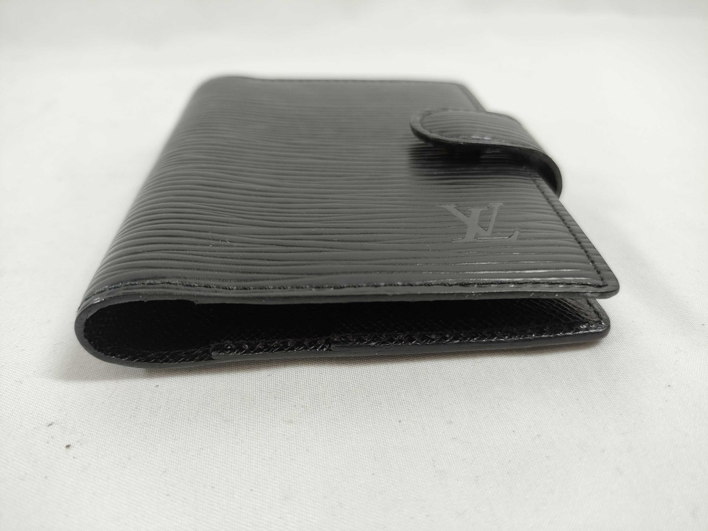 LOUIS VUITTON Epi Agenda Mini/Black Card Case, Pass Case, Business Card Case