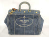PRADA Denim Tote Bag 2-Way Tote Bag