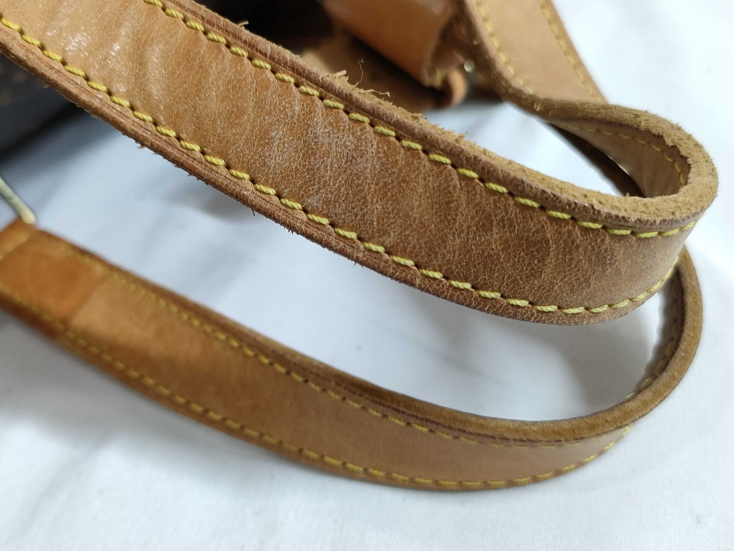 LOUIS VUITTON Monogram M41626 Saxe Subtle 35 Boston Bag