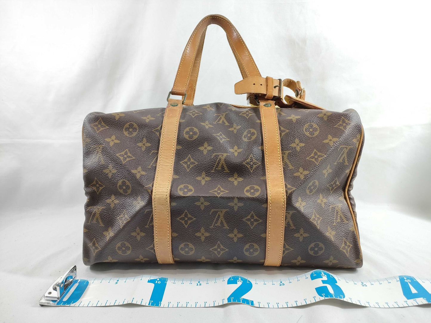 LOUIS VUITTON Monogram M41626 Saxe Subtle 35 Boston Bag