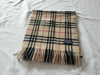 BURBERRY Cashmere Check Scarf