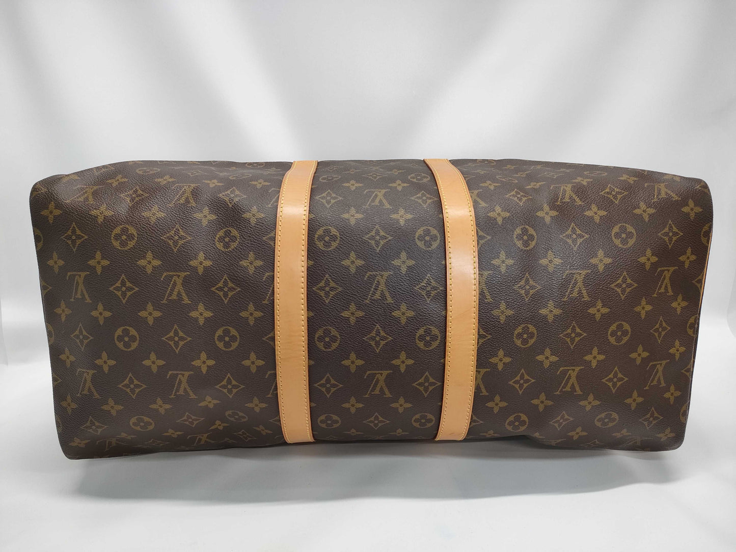 LOUIS VUITTON Monogram M41424 Keepall 55 Boston Bag