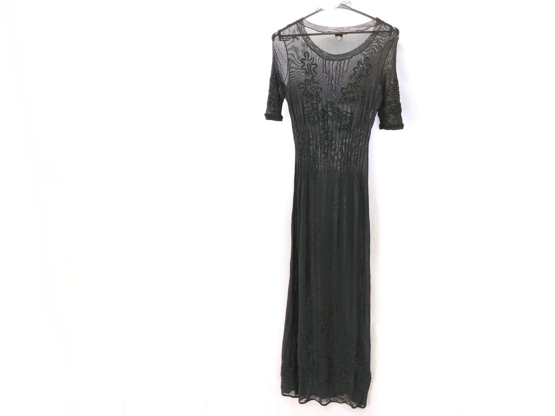 Vivienne Tam Dress, Beaded, Black Dress