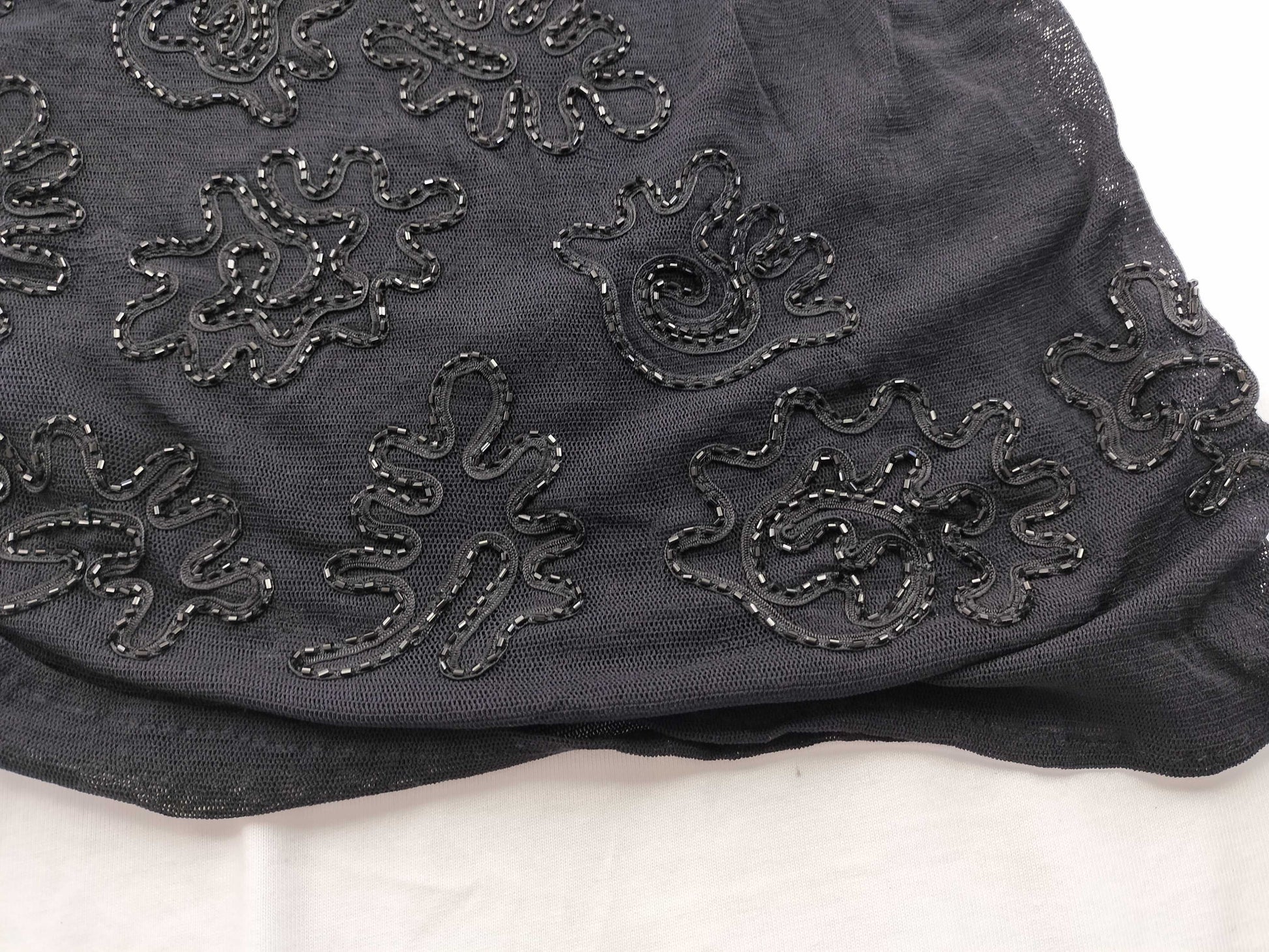 Vivienne Tam Dress, Beaded, Black Dress