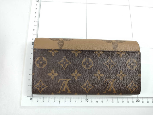 LOUIS VUITTON Monogram Giant Reverse M80726 Portefeuille Sarah Wallet