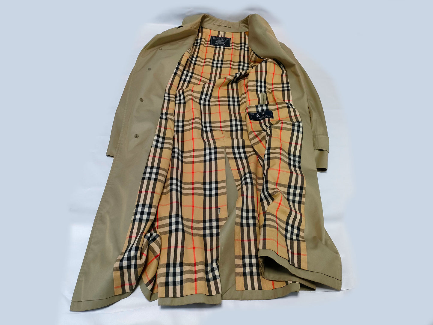 BURBERRY Burberry Nova Check Long Coat