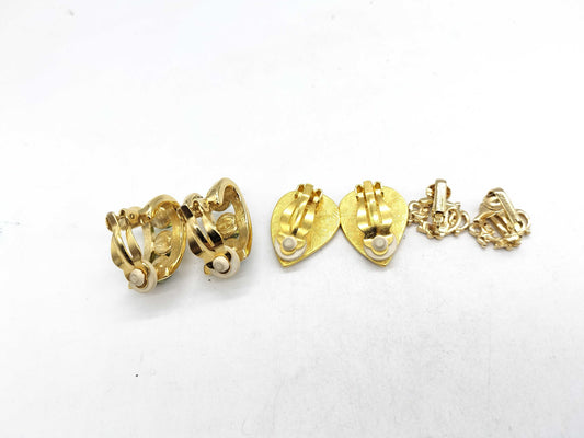 GIVENCHY/Dior Earrings 3-Piece Set