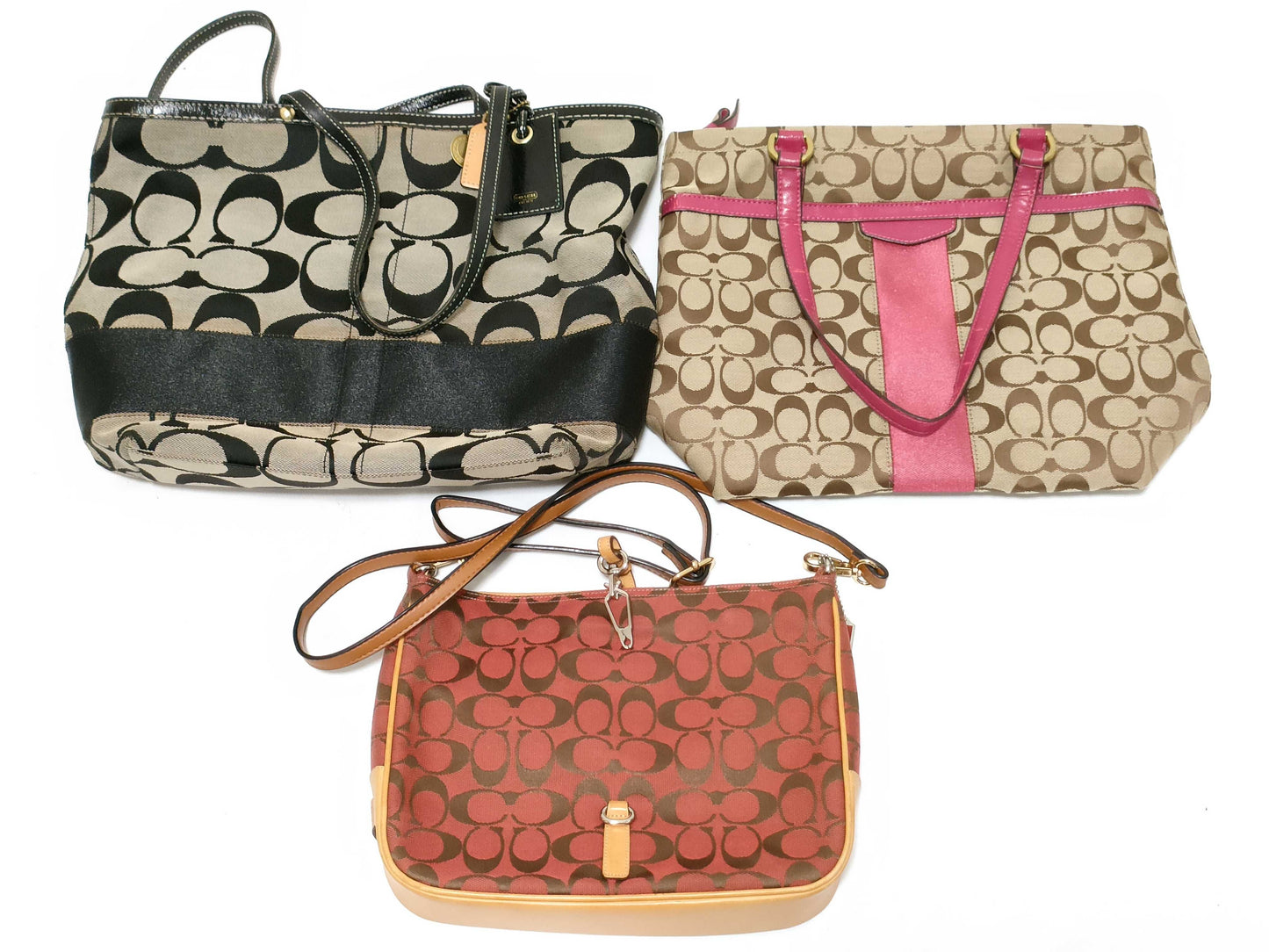 COACH Signature Bag Set Handbag