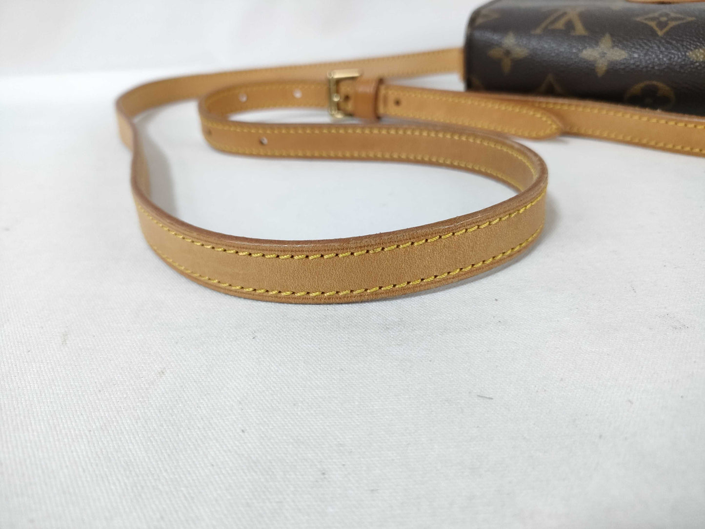 LOUIS VUITTON Monogram Mini Saint-Cloud Shoulder Bag
