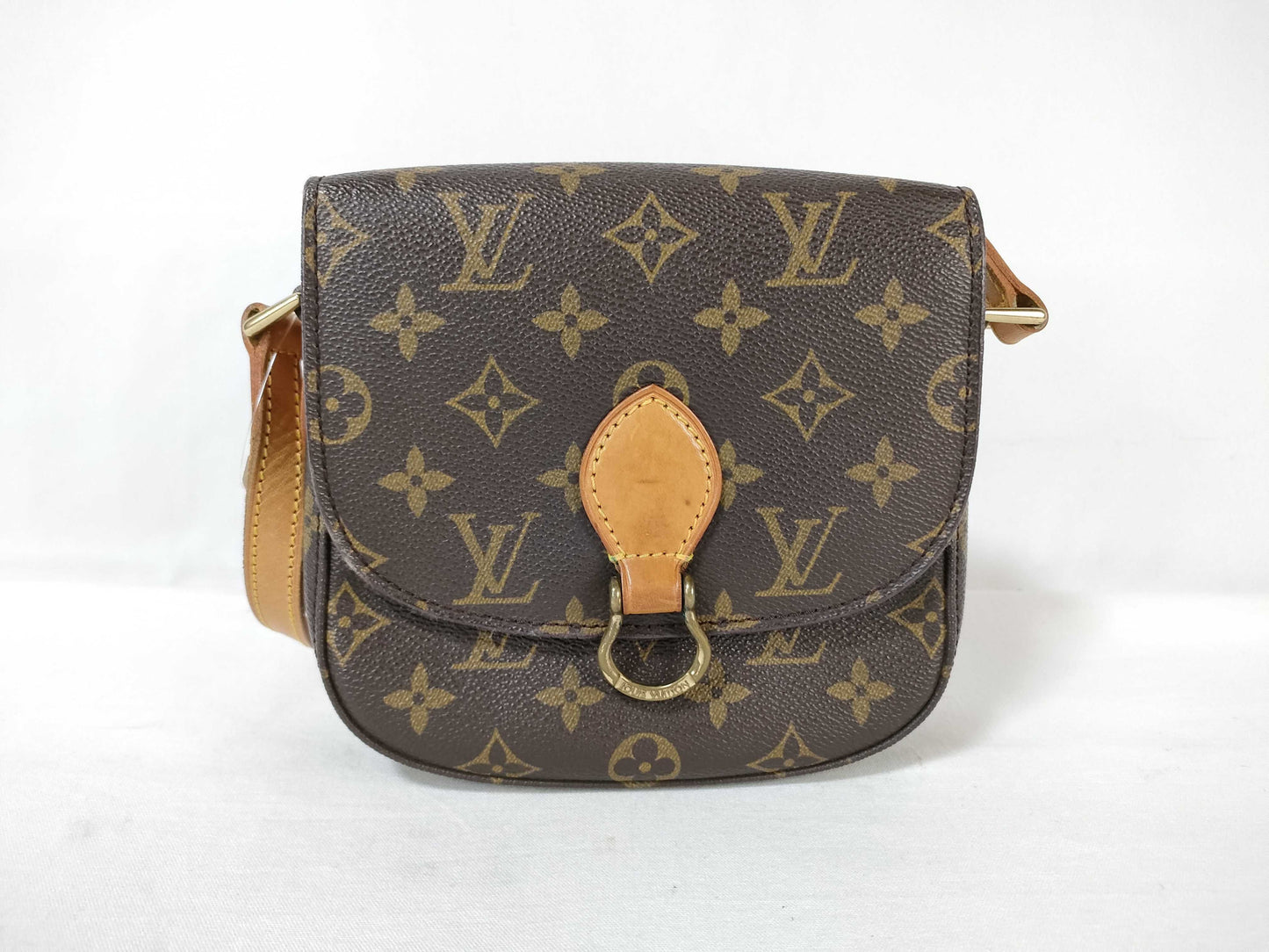 LOUIS VUITTON Monogram Mini Saint-Cloud Shoulder Bag