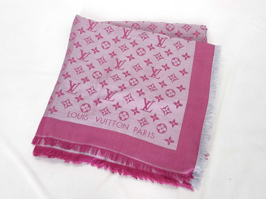 LOUIS VUITTON Monogram M70273 Monogram Shawl Stole Other Apparel