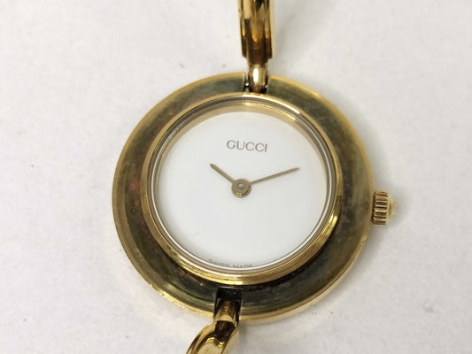 GUCCI 1129215 Change Bezel 11/12.2 Women's Watch