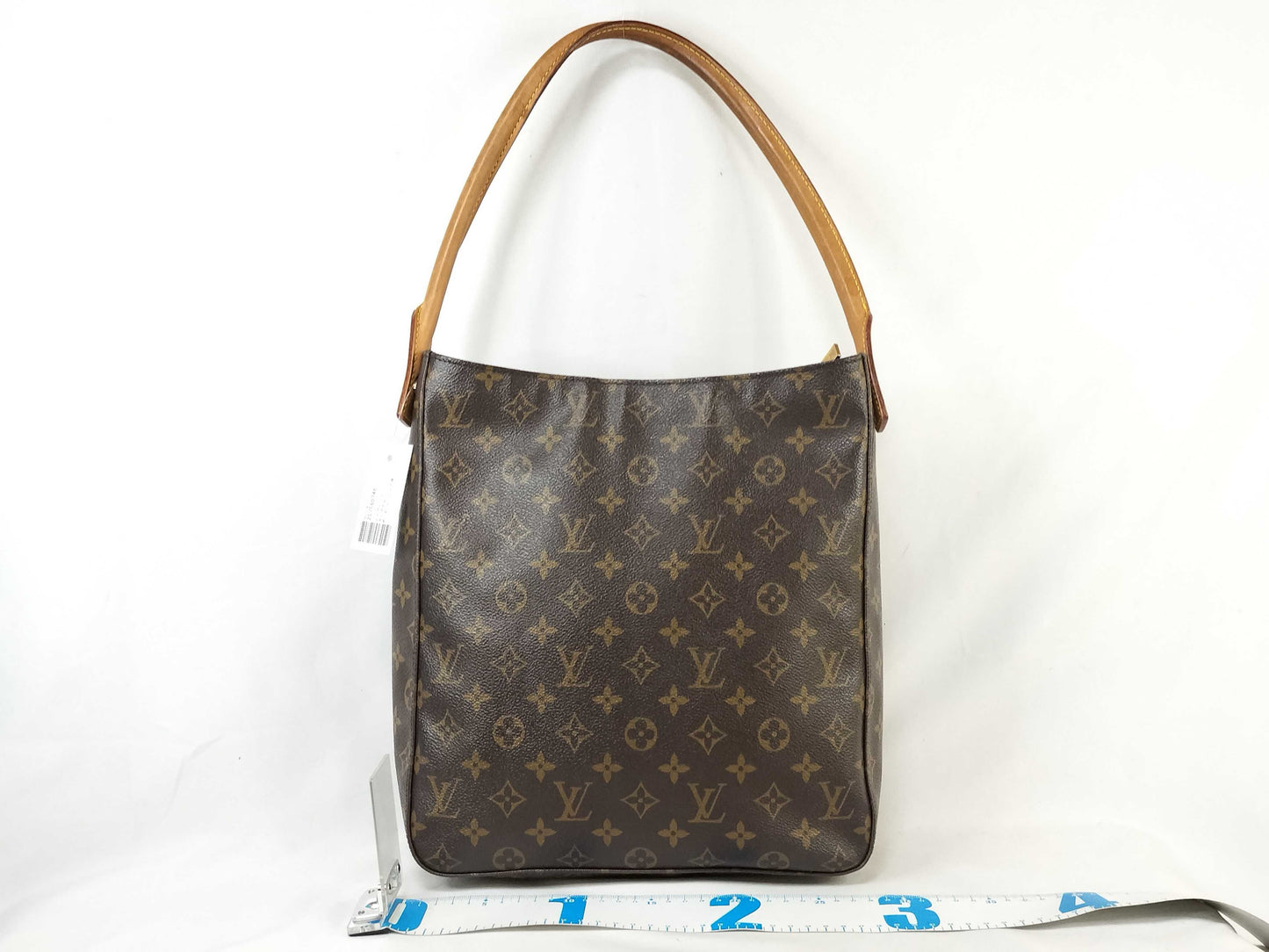 LOUIS VUITTON Monogram M51145 Looping GM Tote Bag