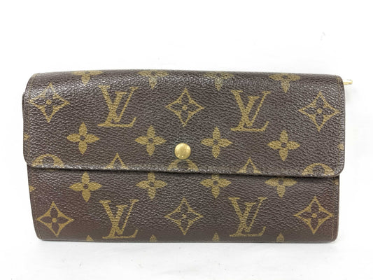 LOUIS VUITTON Monogram Portefeuille Sarah Wallet