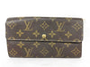 LOUIS VUITTON Monogram Portefeuille Sarah Wallet