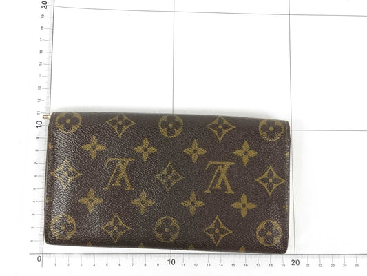 LOUIS VUITTON Monogram Portefeuille Sarah Wallet