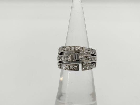 HARRY WINSTON Traffic Accent WG AU750 16.1g Ring