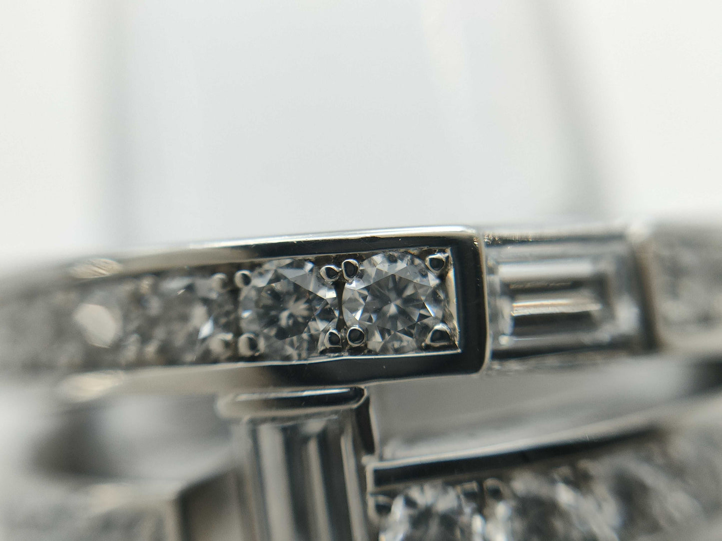 HARRY WINSTON Traffic Accent WG AU750 16.1g Ring