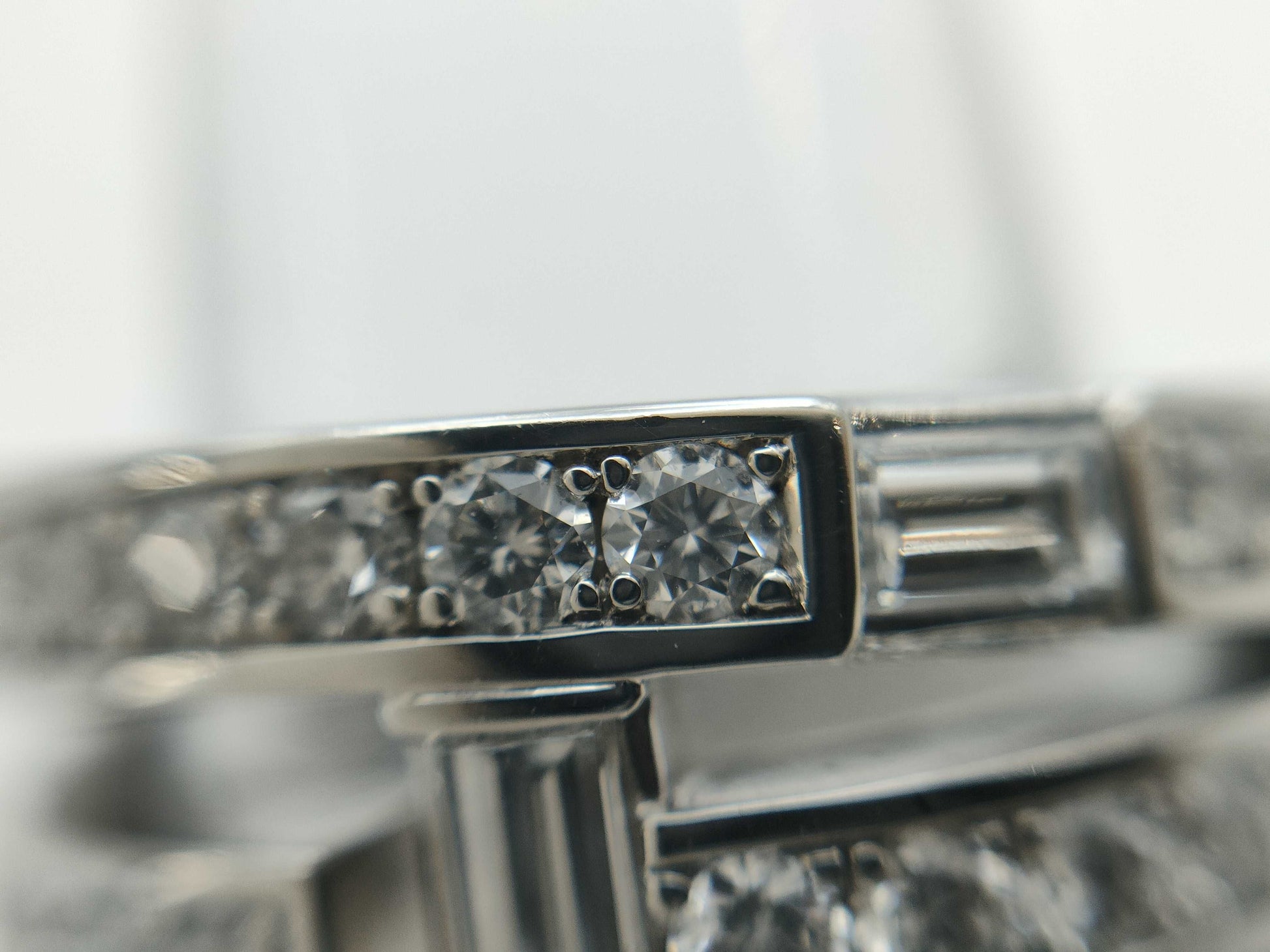 HARRY WINSTON Traffic Accent WG AU750 16.1g Ring