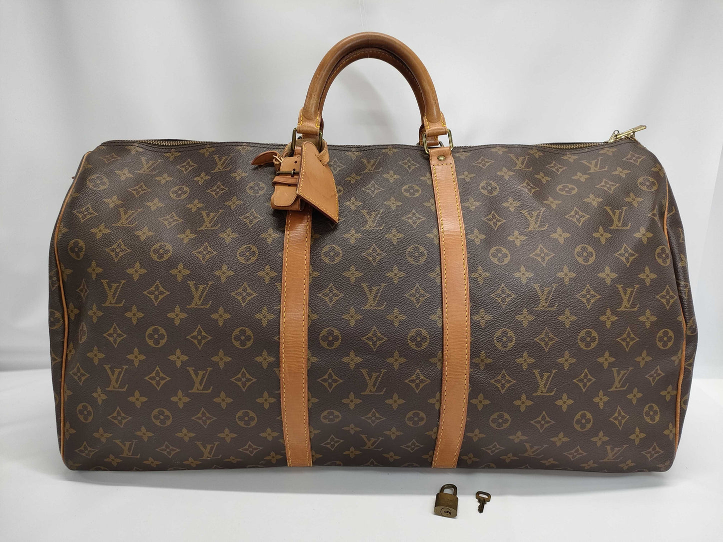 LOUIS VUITTON Monogram M41422 Keepall 60 Boston Bag