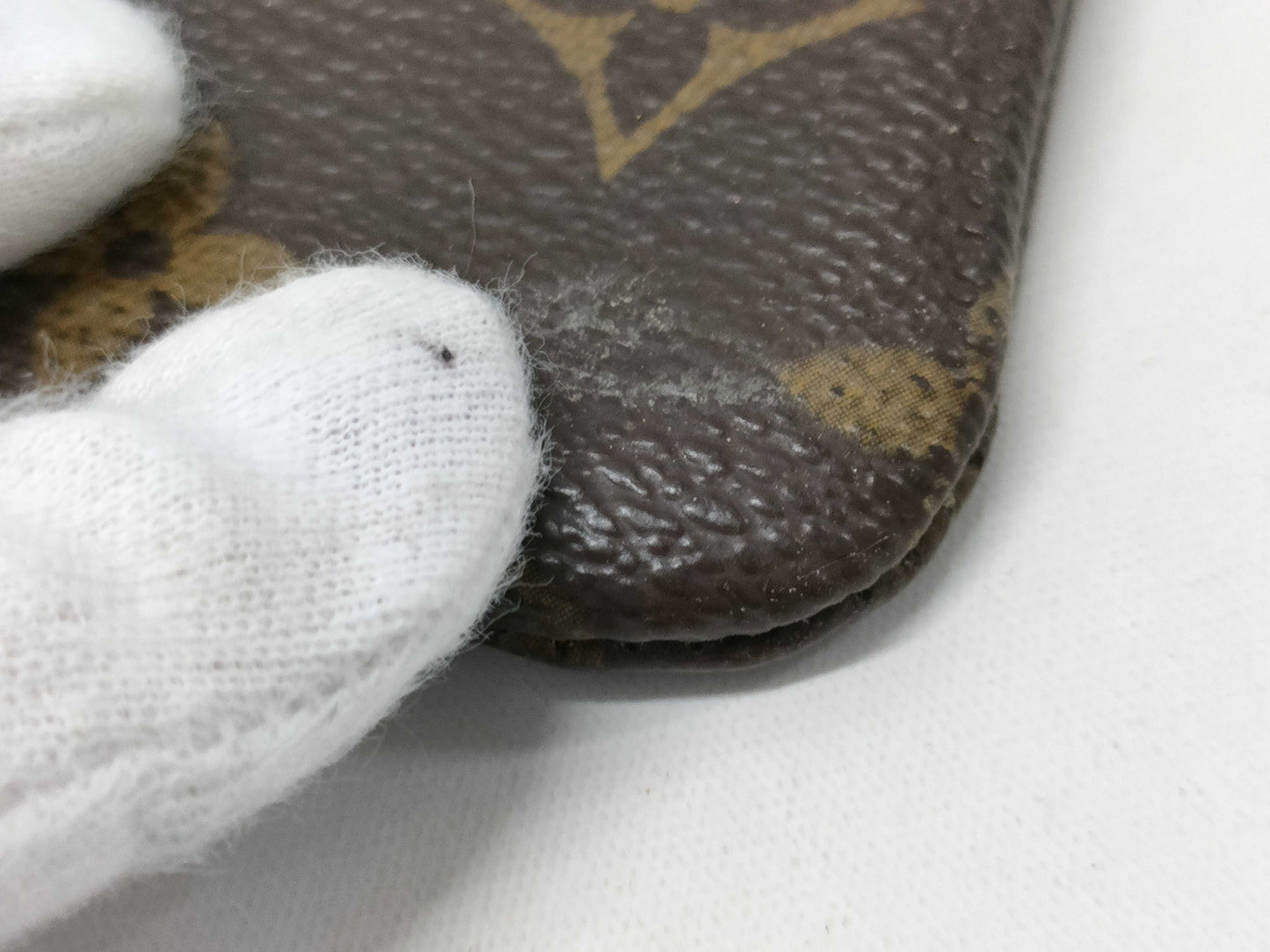 LOUIS VUITTON Monogram M62650 Pochette Cle Coin Case